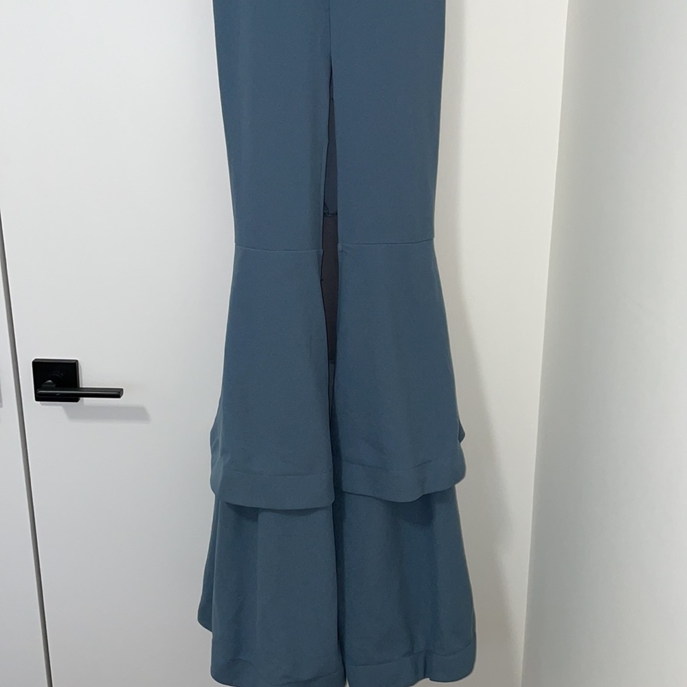 Halter Ruffle Gown - Picture 2 of 6
